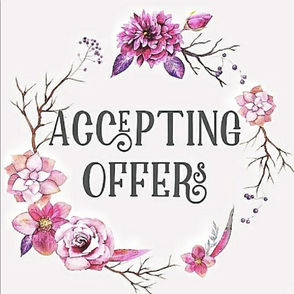 Accepting reasonable offers!